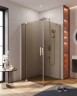 Душевой уголок CEZARES SLIDER-AH-1-80-80/90-BR-Cr