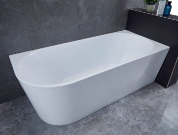 Ванна акриловая Vincea VBT-402-1600R, 1600*750*580, цвет белый, правая, щелевой перелив