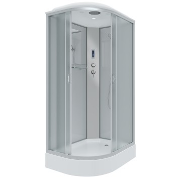 Душевая кабина Niagara Classic NG-3312-14RP (120х80х215) низкий поддон(13см),стекло матовое,3 места