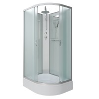 Душевая кабина Niagara Classic NG-33084-14LBKT (100х80х210) средний поддон(26см),стекло матовое,4 места
