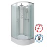 Душевая кабина Niagara Classic NG-33084-14LBKT (100х80х210) средний поддон(26см),стекло матовое,4 места