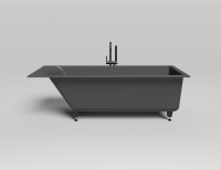 Ванна встраиваемая CASCATA 180x80 S-Sense Матовое