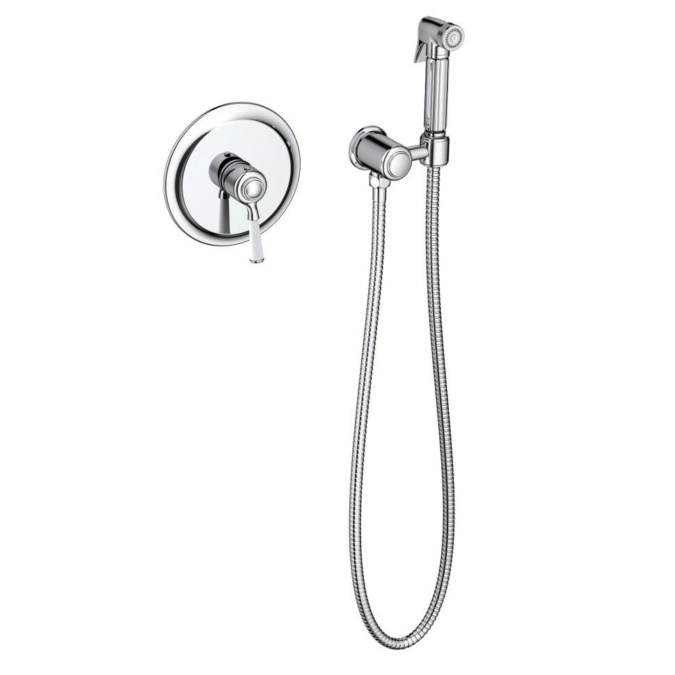 Смеситель встроенный с гигиеническим душем Timo Arisa 5309/00SM хром