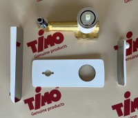 Смеситель для раковины встроенный Timo Helmi 4071/00-16SM хром-белый