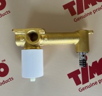 Смеситель для раковины встроенный Timo Helmi 4071/00-16SM хром-белый