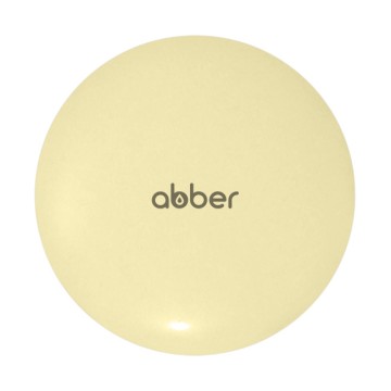 Накладка на слив для раковины ABBER AC0014MY желтая матовая, керамика