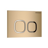 Клавиша смыва Grossman Cosmo 700.K31.02.310.310 золото матовый,1 место
