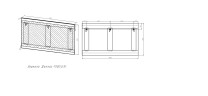 Зеркало STYLE LINE "Даллас 150", Люкс белое