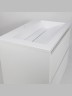 Раковина для ванной полувстраиваемая Uperwood Next Premium 70 см, прямоугольная, белая