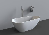 Смеситель для ванны напольный Desire VTF-1DBN с регулятором давления, однорычажный, брашированный никель