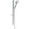 Душевой гарнитур Hansgrohe Raindance Select: 90 см, цвет: хром S 120 27648000