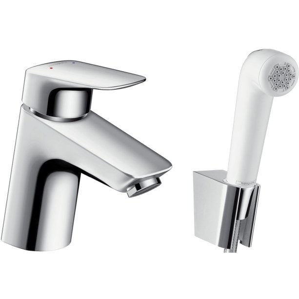 Смеситель для раковин, для душа, для биде Hansgrohe Logis хром (71290000)