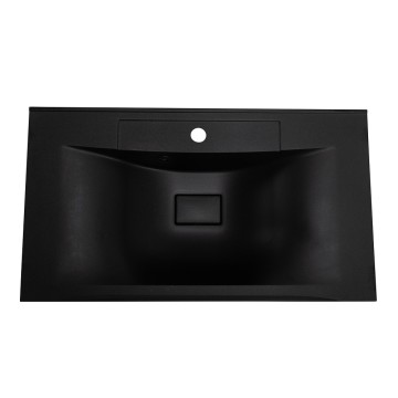 Раковина из искусственного камня BelBagno BB800/450-LV-ART-PR-NERO