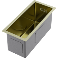 Кухонная мойка Omoikiri Taki 20-U/IF-LG нерж. сталь/светлое золото