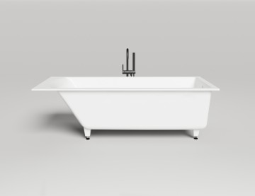 Ванна встраиваемая CASCATA 180x80 S-Stone Матовое