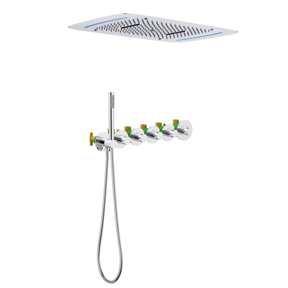 Душевая система встроенная с термостатом Timo Saona SX-2319/00SM хром