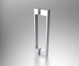Душевая дверь Alpha VDS-3AL2180CL, 1800, хром, стекло прозрачное