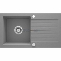 Гранитная мойка, 1-чаша с осушкой