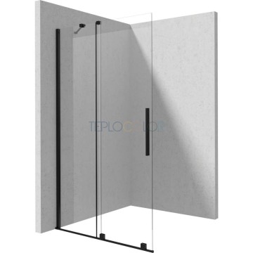 Стенка для душа, walk-in, 80 cm - раздвижные