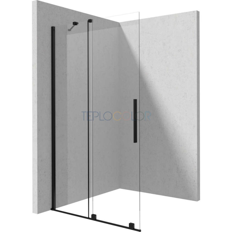 Стенка для душа, walk-in, 80 cm - раздвижные