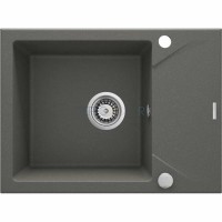 Гранитная мойка, 1-чаша с осушкой