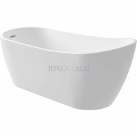 Акриловая ванна, отдельностоящая, асимметричная - 150 см