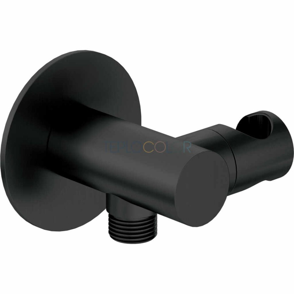 Кронштеин для подключения шланга, круглые, с держателем для лейки