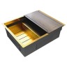 Мойка нерж. сталь NEXT-MULTI SINK 54 UNI, PM785445-BG, брашированное золото, 540х450мм, Paulmark