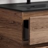 Тумба под раковину SANCOS Libra Floor напольная, 690х450х840, c двумя ящиками оснащенными доводчиками, дуб чарльстон, арт. LB70FECH