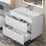 Тумба под раковину для ванной Uperwood Tanos 70 см, подвесная, белая матовая