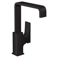 Смеситель для раковины Hansgrohe Metropol 32511670, черный матовый