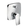 Смеситель для ванн, для душа Hansgrohe Metris хром (31454000)
