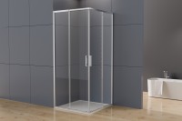 Душевой уголок Rapid-N VSS-3RN8090E10CL, (700-800)x(800-900), хром, стекло прозрачное