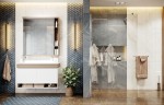 Душевая перегородка Ambassador Walk-in 15031103 (110х200) хром,стекло прозрачное,1 место