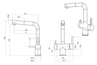 Смеситель OULIN OL-8026