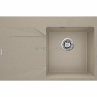 Гранитная мойка, 1-чаша с осушкой - левый