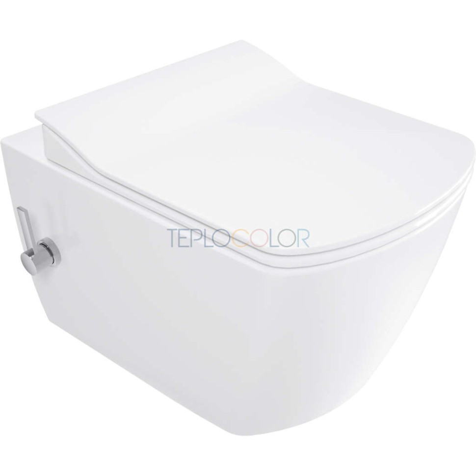 Унитаз, с функцией биде - со смесителем