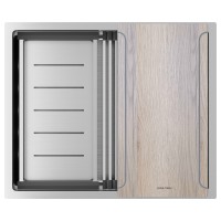 Мойка нерж. сталь NEXT-MULTI SINK 54 UNI, PM785445-BS, брашированная нерж.сталь, 540х450мм, Paulmark