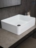 Раковина Gid N9104 51236 накладная белая 52x41x13.5