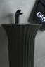 Раковина Gid Nb132bg 81114 накладная под черная графит 41x41x84