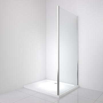 Боковая панель BelBagno LUCE-100-FIX-C-Cr