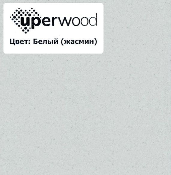 Раковина для ванной 86 см, Uperwood Parma Quartz, белая матовая, жасмин
