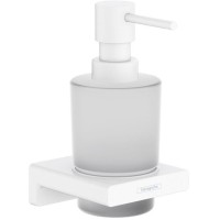 Диспенсер для жидкого мыла Hansgrohe AddStoris, белый матовый, 41745700