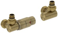 Автоматический терморегулятор 3D левый (G 1/2&quot; НР х G 3/4&quot; НГ)