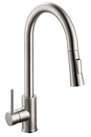 Смеситель для кухни c выдвижным изливом 87073