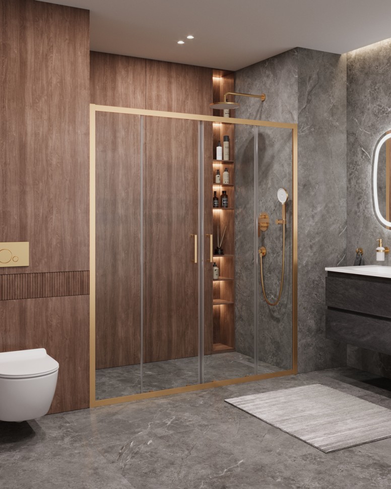 Душевая дверь CEZARES MOLVENO-BF-2-170-C-BORO-IV