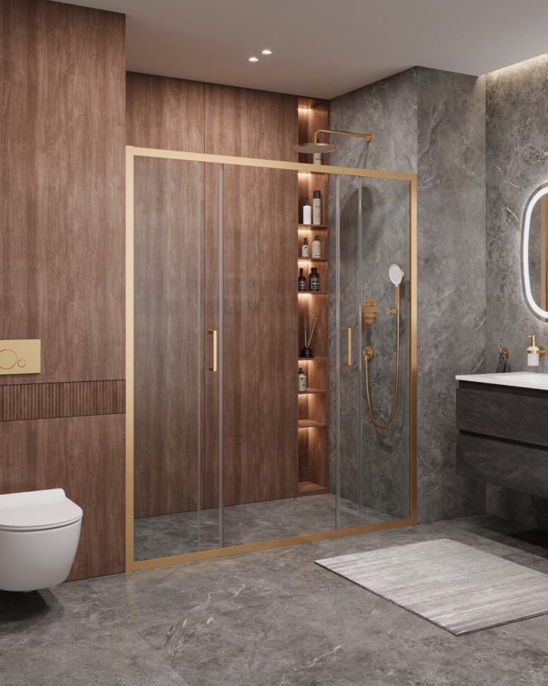 Душевая дверь CEZARES MOLVENO-BF-2-170-C-BORO-IV