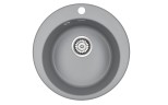 Мойка GELEGEN 50, IT-GRANIT, PM404800-GRM, серый металлик, D475 мм, Paulmark
