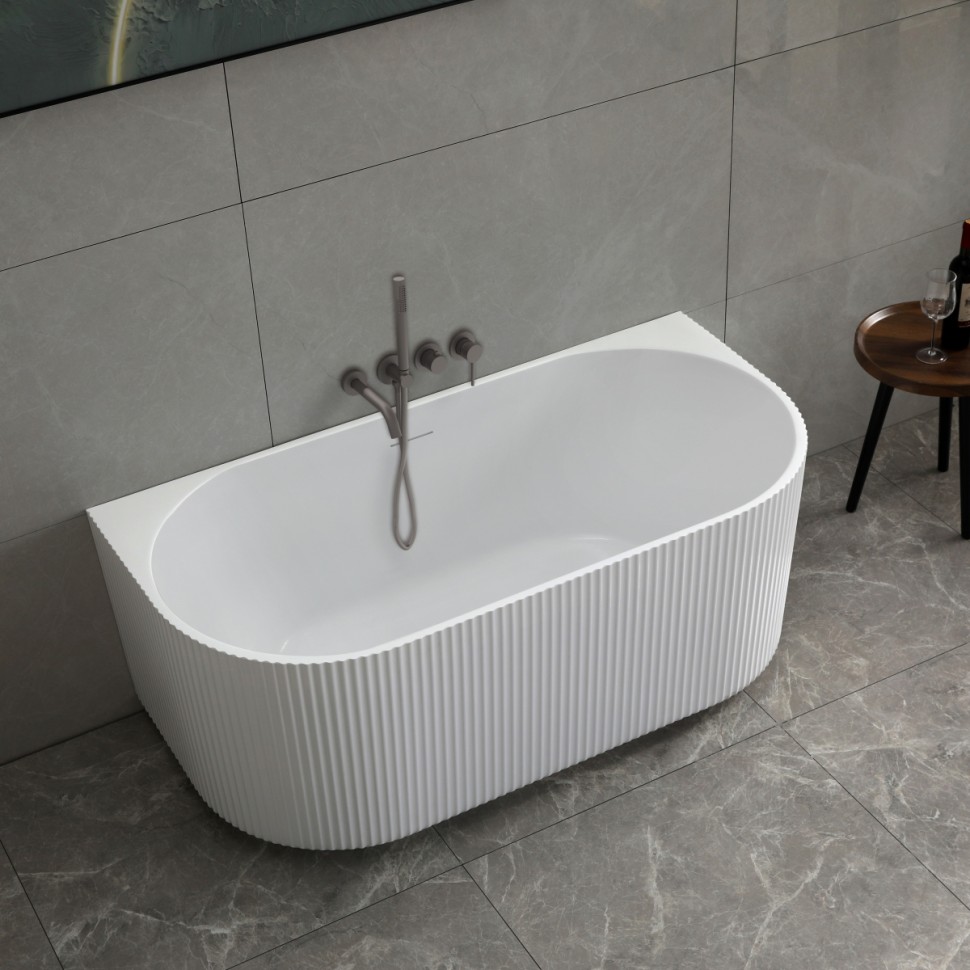 Ванна акриловая Vincea VBT-427-1700, 1700*800*580, цвет белый, щелевой перелив