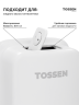 TOSSEN MN-500 MW - механический диспенсер жидкого мыла (коллекция «Белая сталь»)